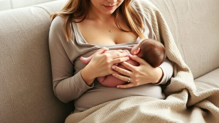 breastfeeding position and reflux