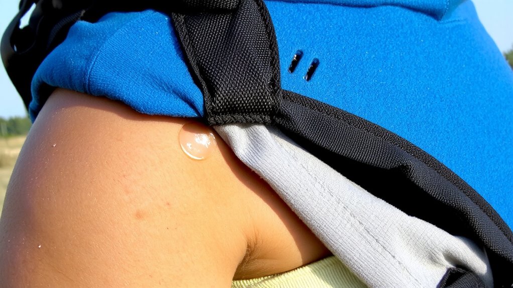 breathable padding reduces heat