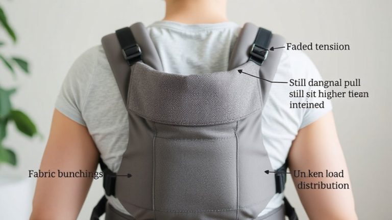 broad shoulder carrier fit