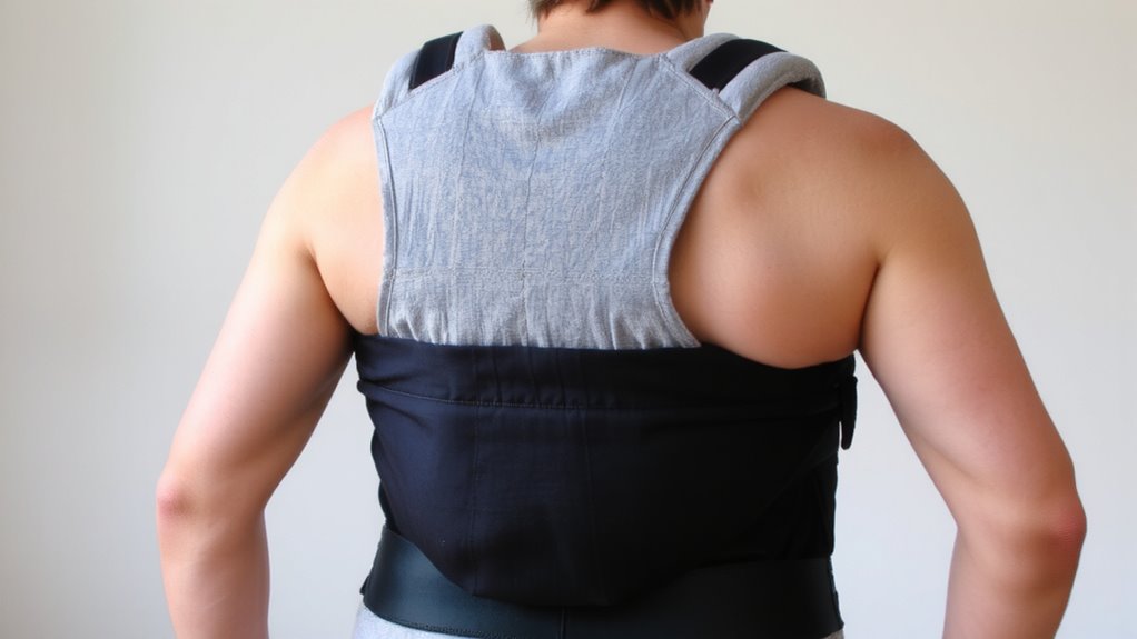 broad shoulders poor carrier fit