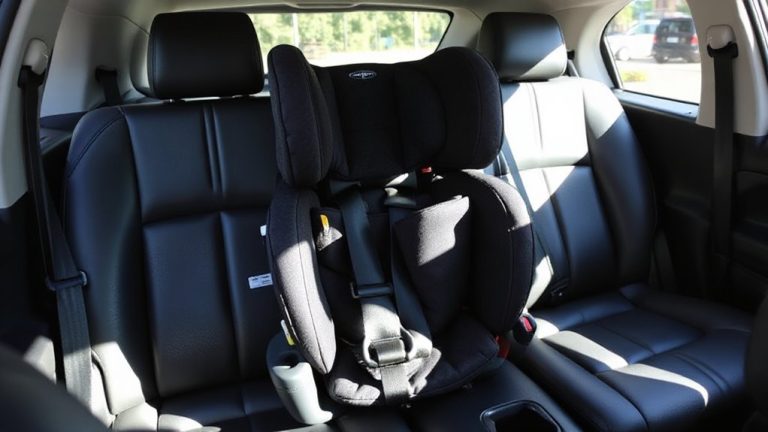 bucket seats no latch