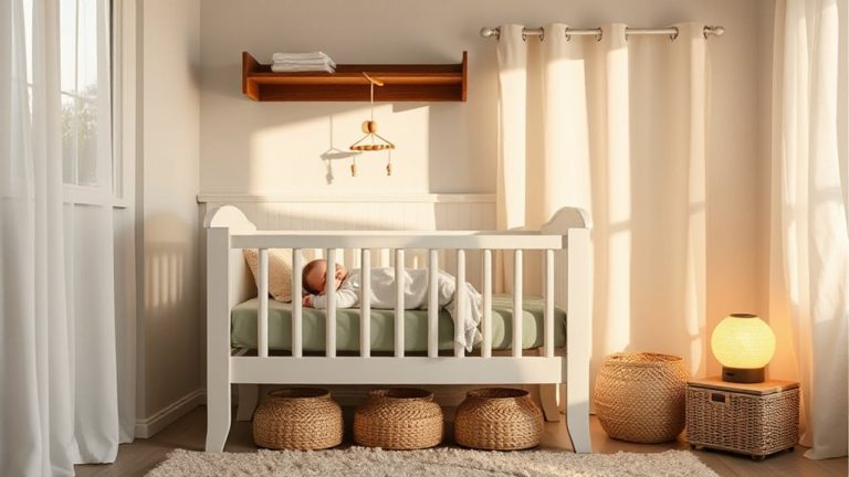 calm bedtime space design