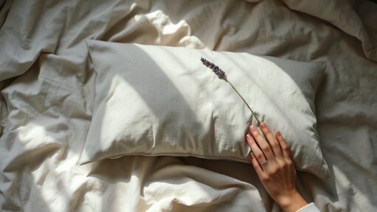 calming scent promotes sleep