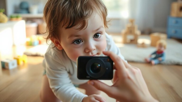 cameras at child height