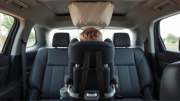 car seat with curtain airbags