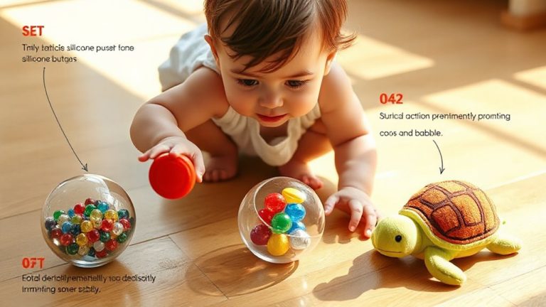 cause and effect toys enhance babbling