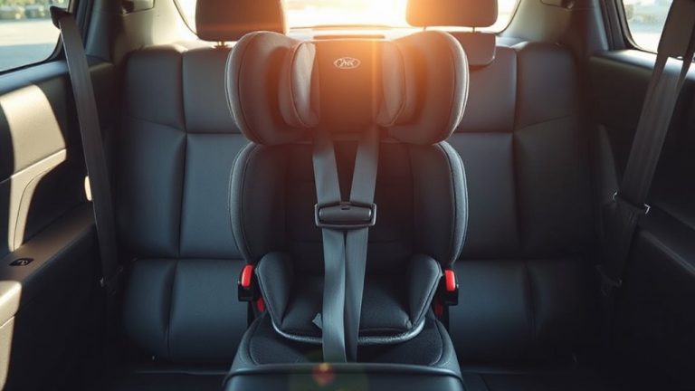 center lap only belt installation