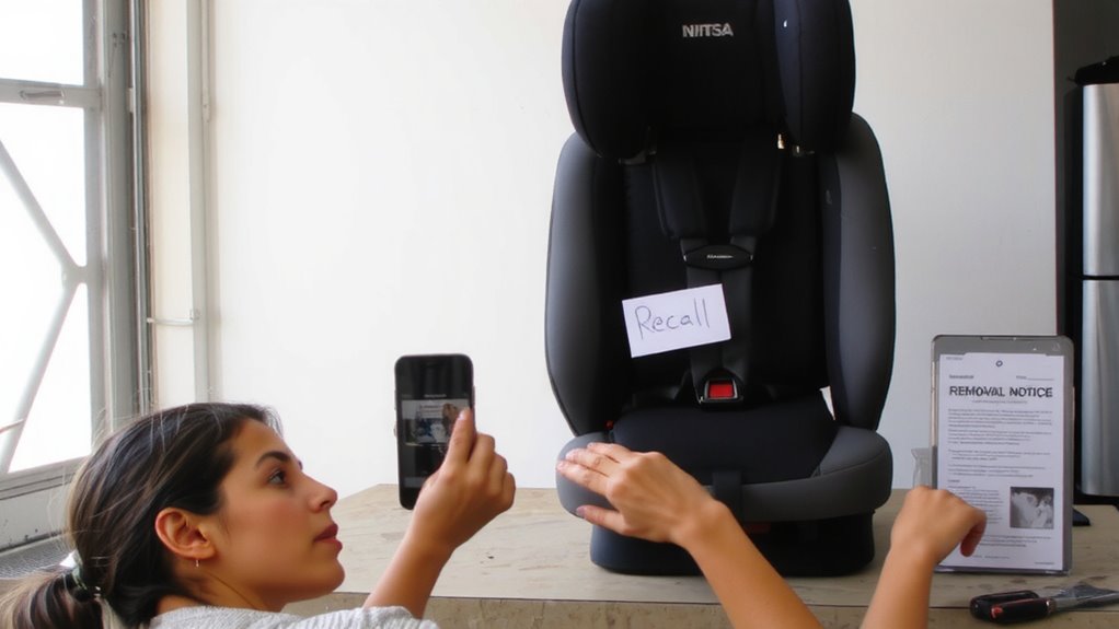 check car seat recalls
