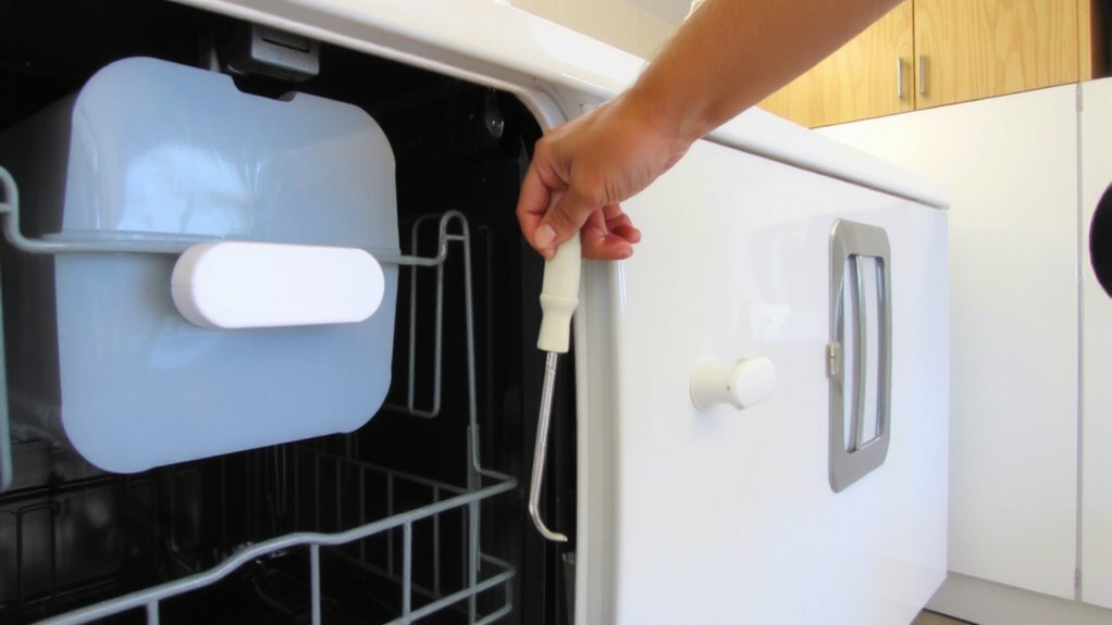 childproof dishwasher latch safety
