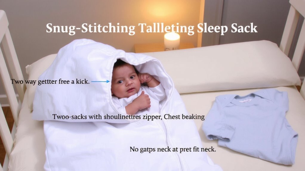 choose correct sleep sack size