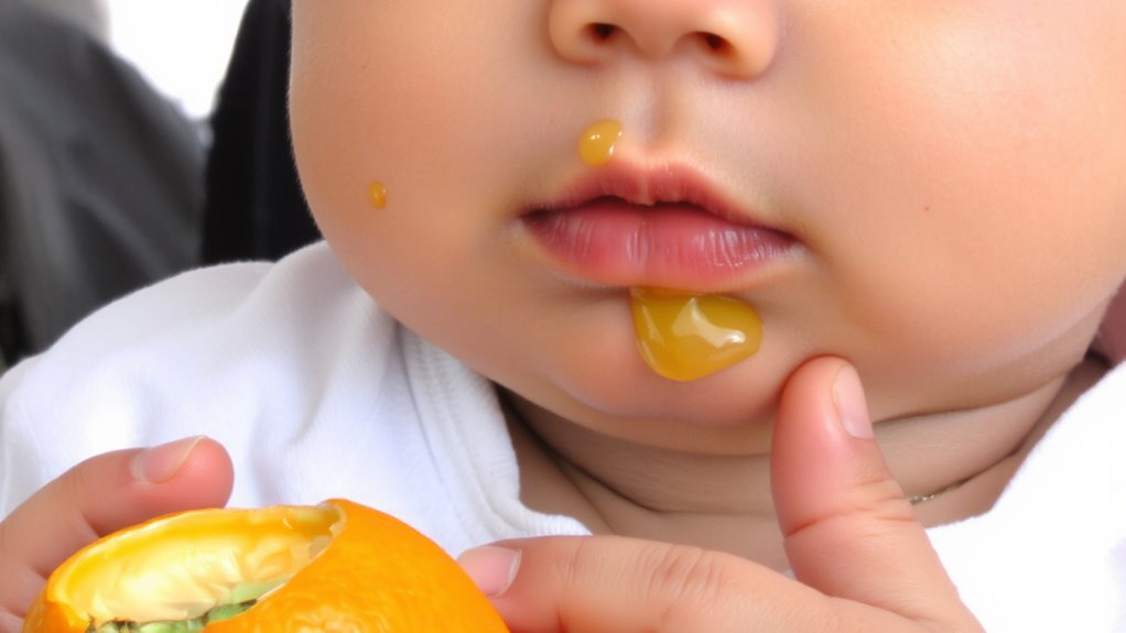 citrus caution for babies
