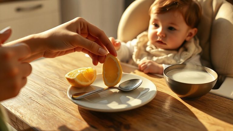 citrus sensitivity in babies