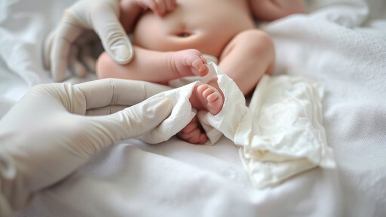 clean umbilical stump care