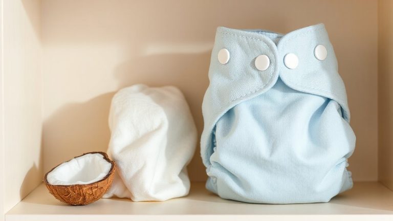 cloth and disposable hybrid diapers