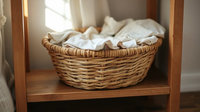 cloth diapers in deep bin