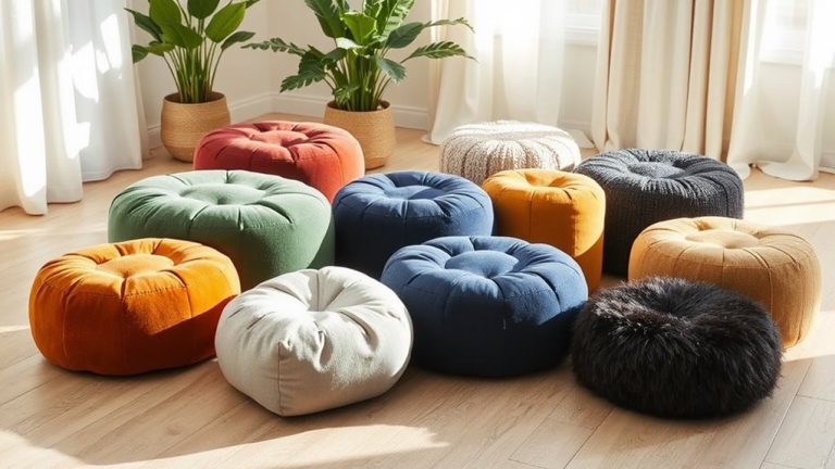 comfy stylish poufs 2026