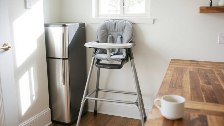 compact high chairs for small spaces