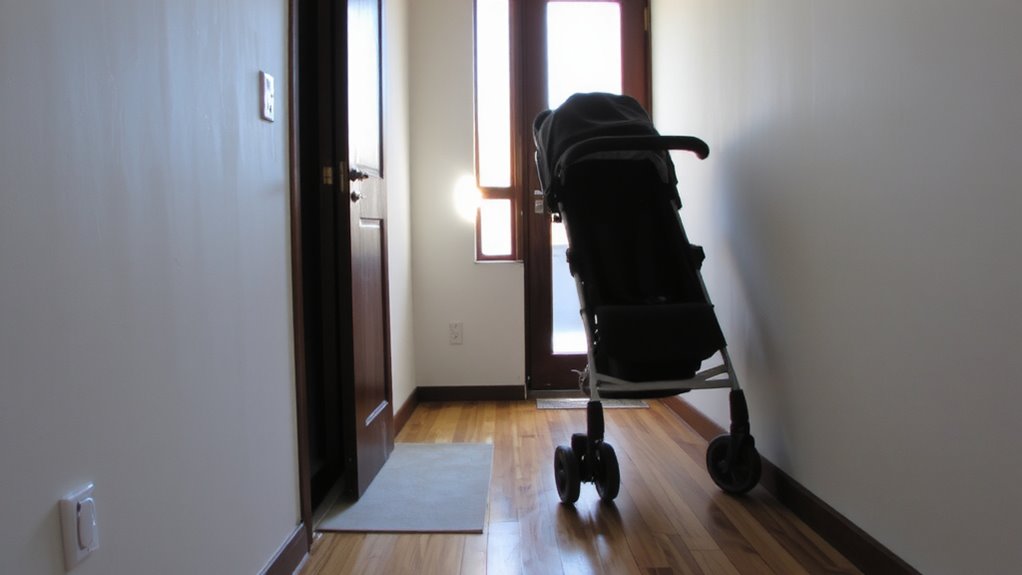 compact strollers for tight hallways