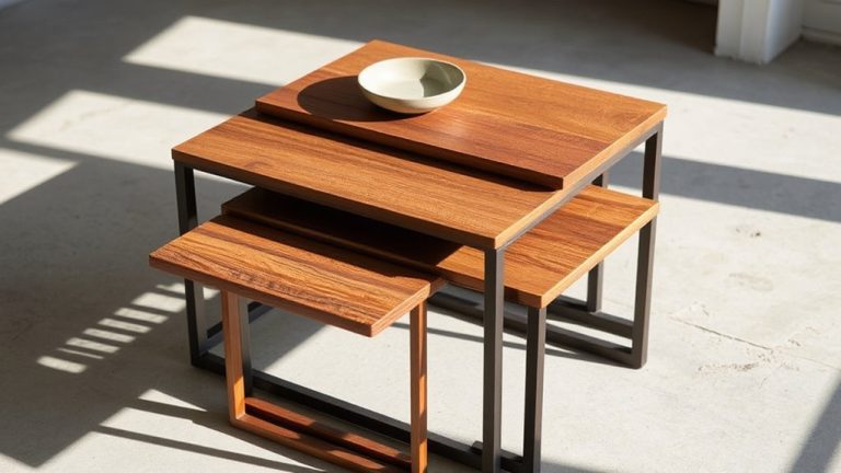 compact stylish nest tables