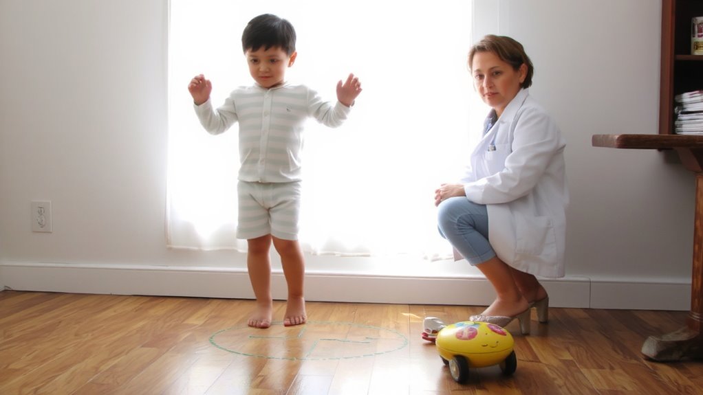 confident walking with support