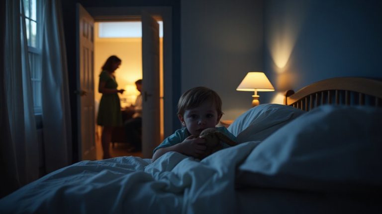 consistent bedtime caregivers reduce anxiety