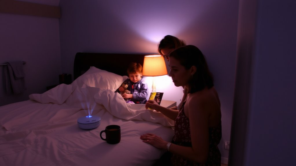 consistent calming bedtime routine