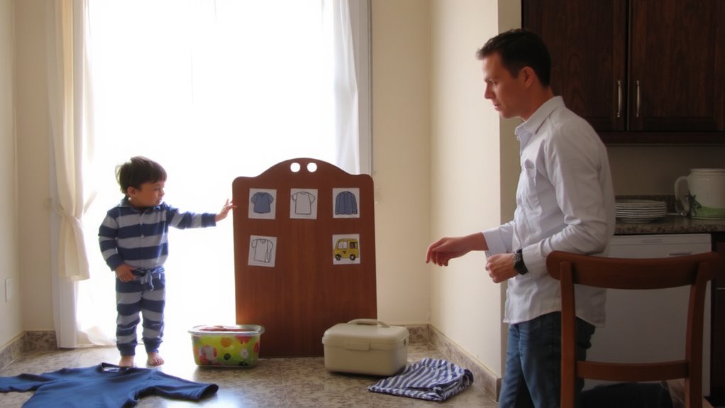 consistent sensory smart morning routine
