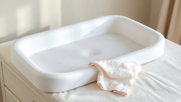 contoured pad with high sides