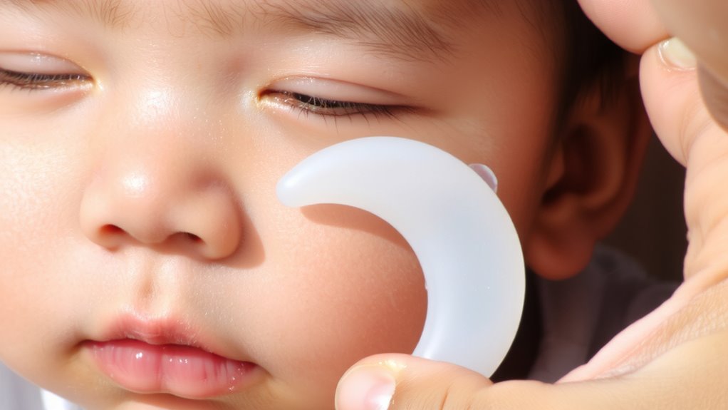 cool silicone soothes sore gums
