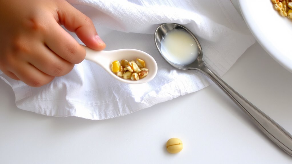 corn sensitivity in babies