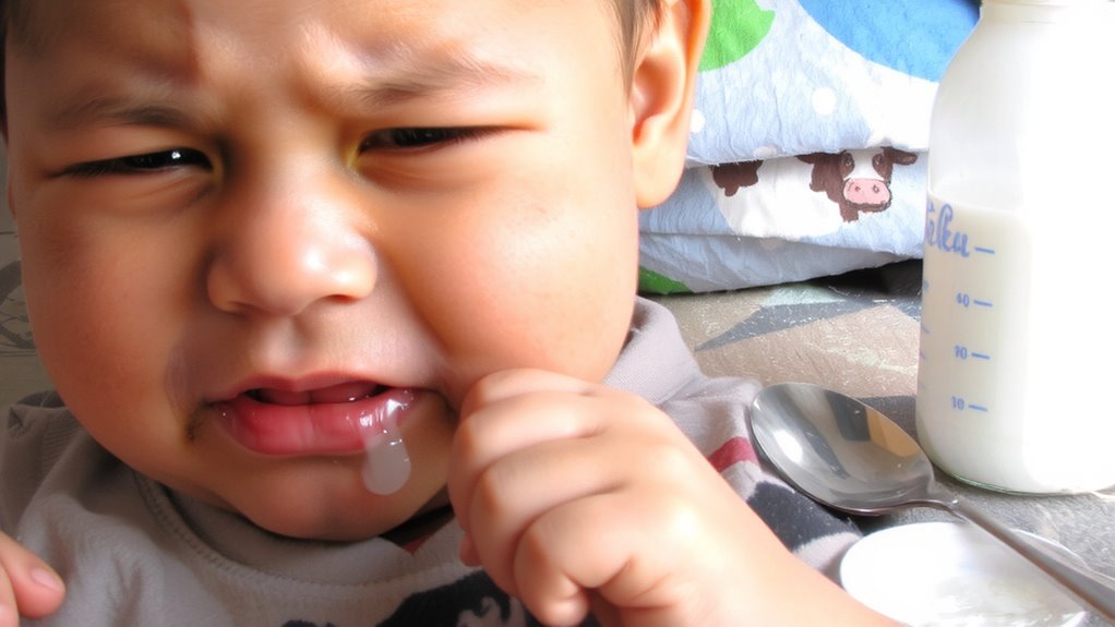 cow s milk sensitivity signs