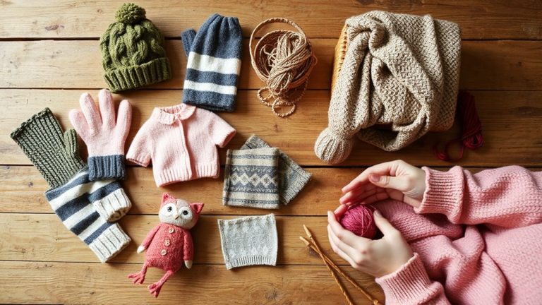 cozy handmade knit picks