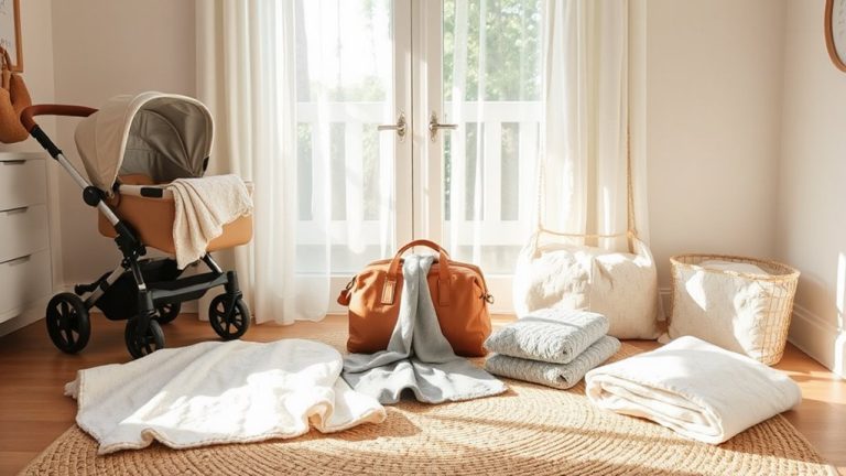 cozy travel baby blankets