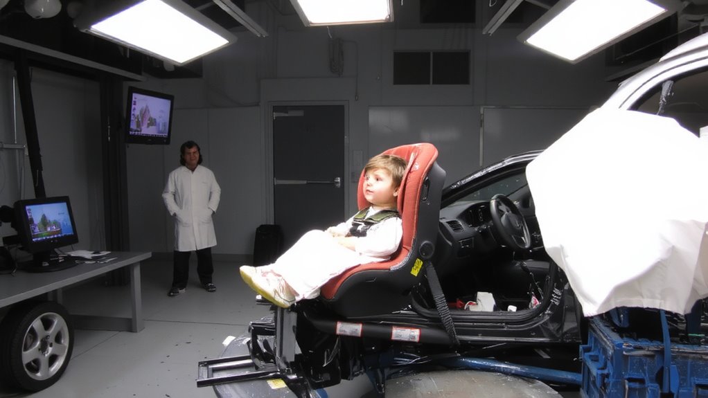 crash simulations at 35 mph