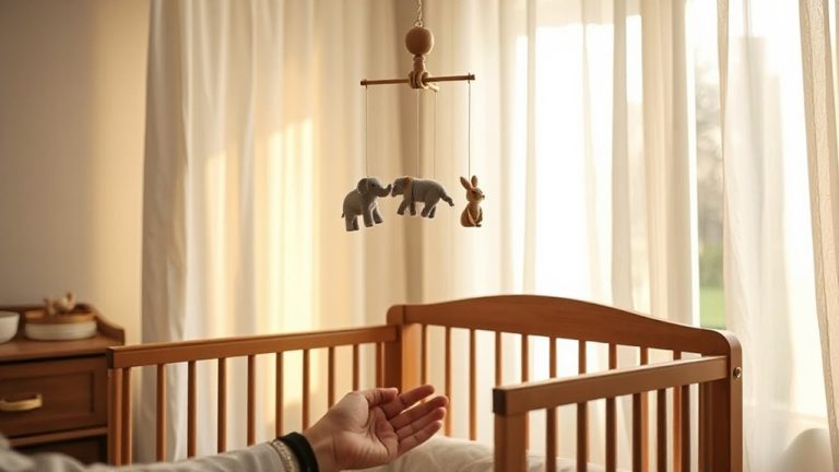 crib mobile with soothing music