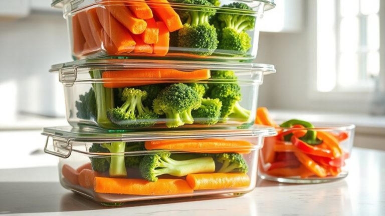 crunchy nutrient preserving glass storage