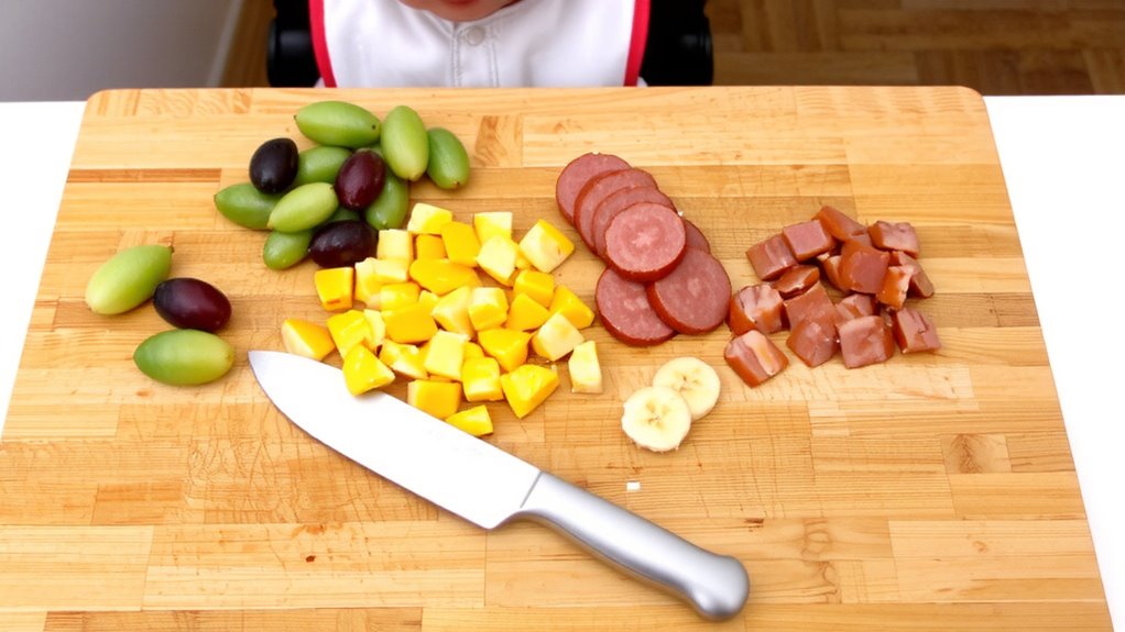 cut high risk foods tiny