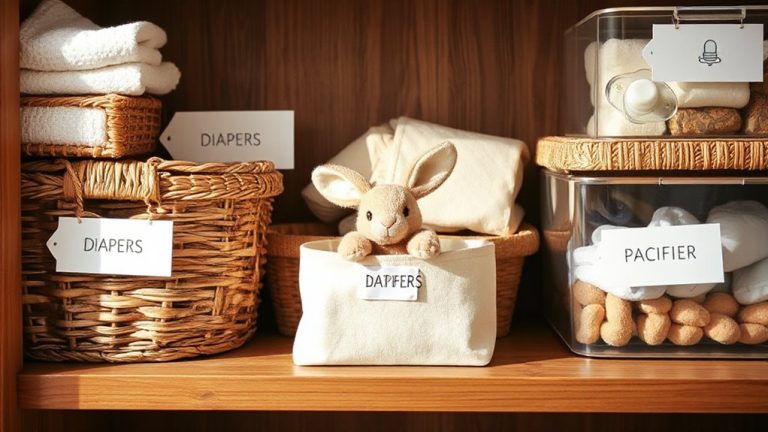 cute durable nursery labels