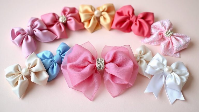 cute trendy hair bows