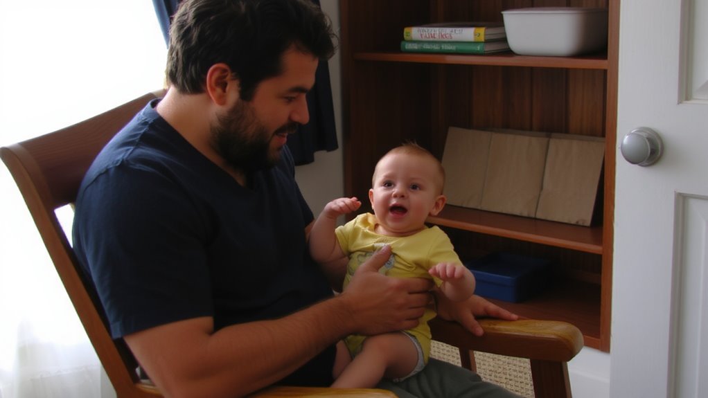 dads enhance baby language