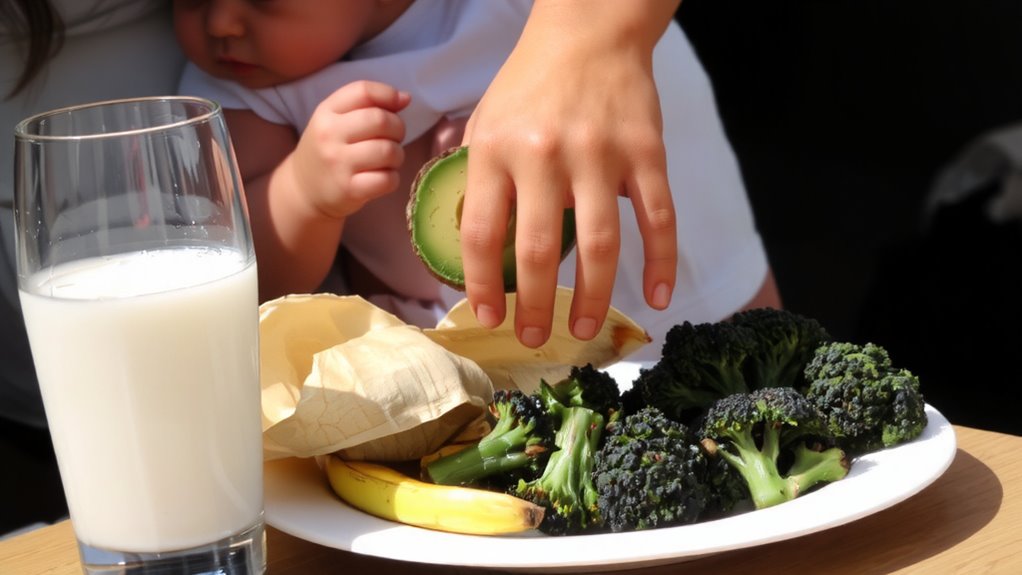 dairy and veggies cause baby gas