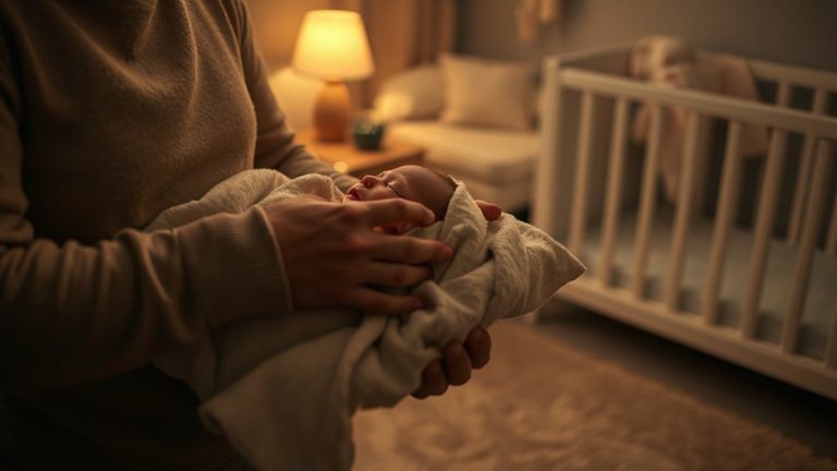 deep pressure calms baby