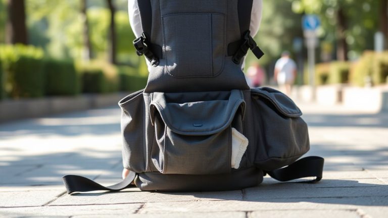 diaper bags with carrier attachments
