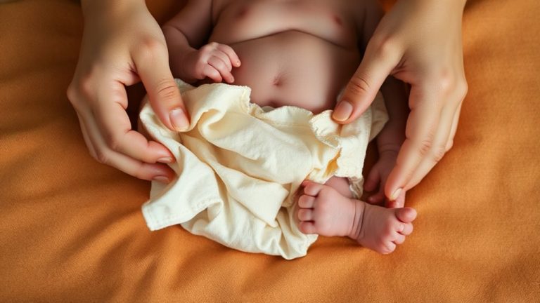 diapering preemies gently and safely