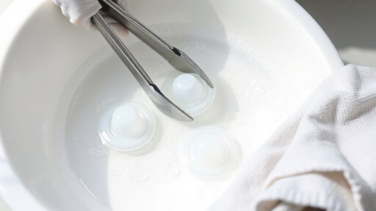 disinfect silicone sippy cup valves