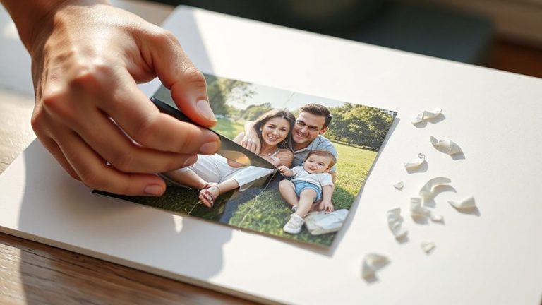 diy photo puzzle craft