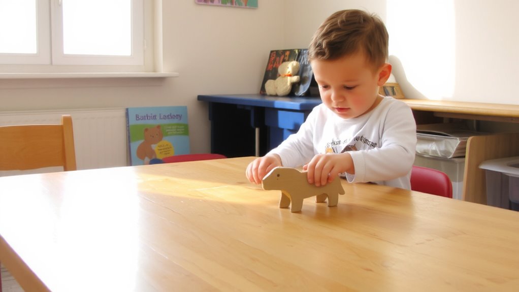 early focus through sensory play