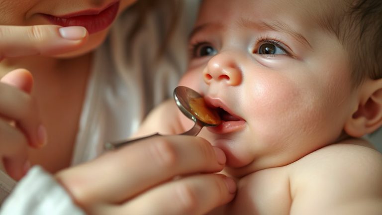 early infant food allergy signs
