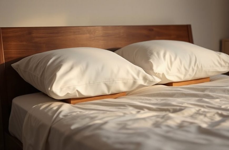 elevated pillows for night
