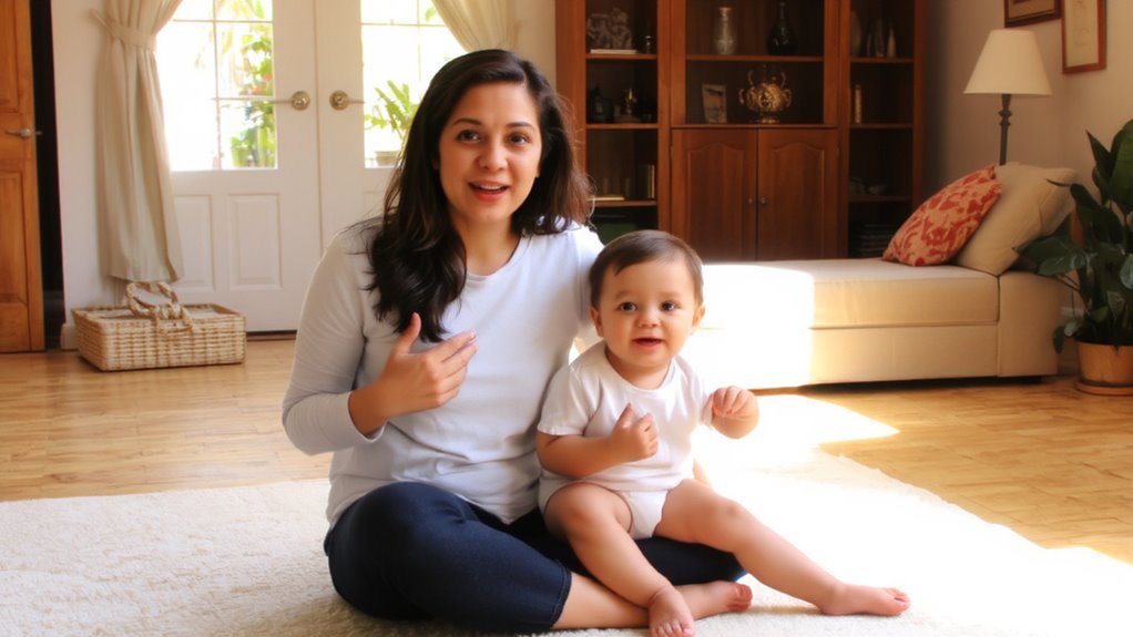 emotional awareness development at 14 months